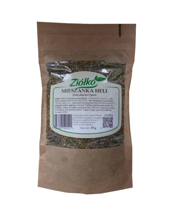 Mieszanka Heli - 100g Ziółko (przeciwko helikobakter pylori)