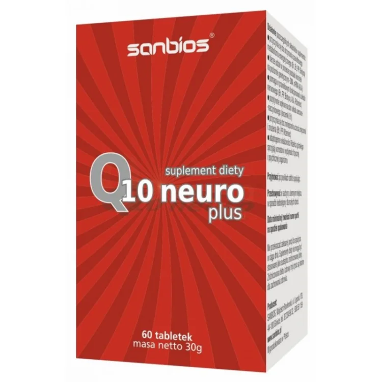 Q10 Neuro plus 60 tab. Sanbios - insulinooporność