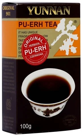 PU ERH TEA Oryginalna herbata liściasta 100 g - Yunnan