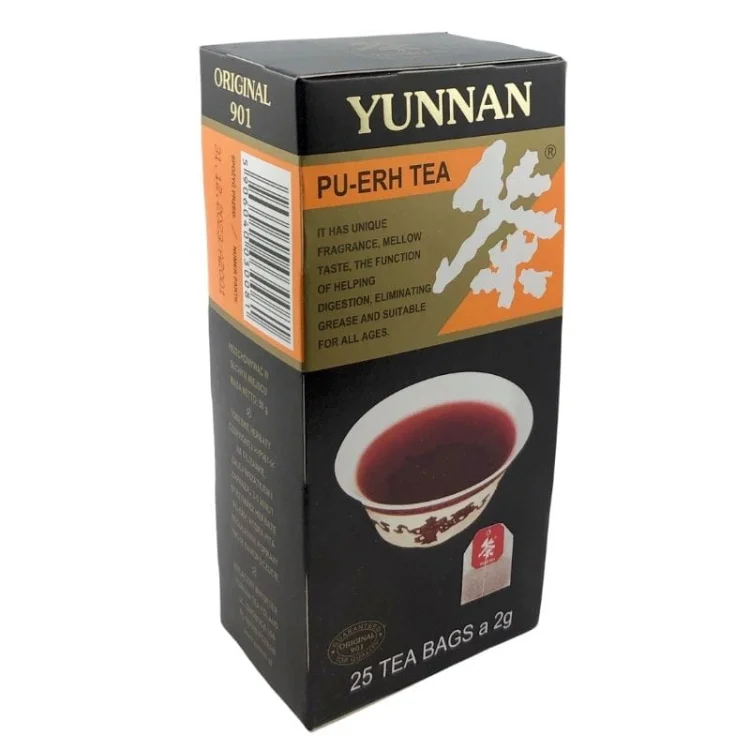 PU ERH Tea Fix- herbata czerwona 25 torebek po 2 g YUNNAN