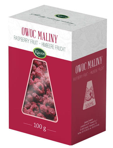 OWOC MALINY 100 g, Kawon