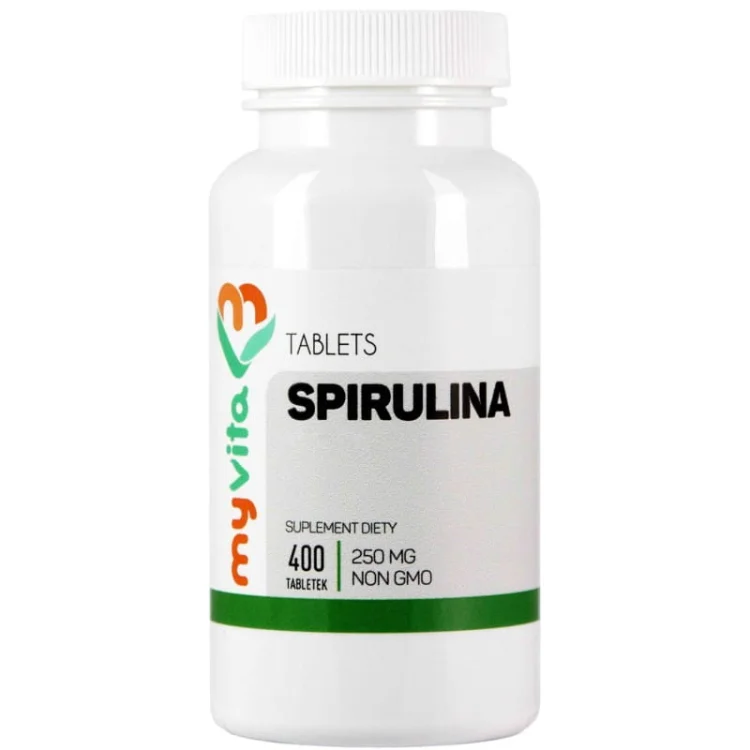 SPIRULINA 250mg 400 tabl. Myvita