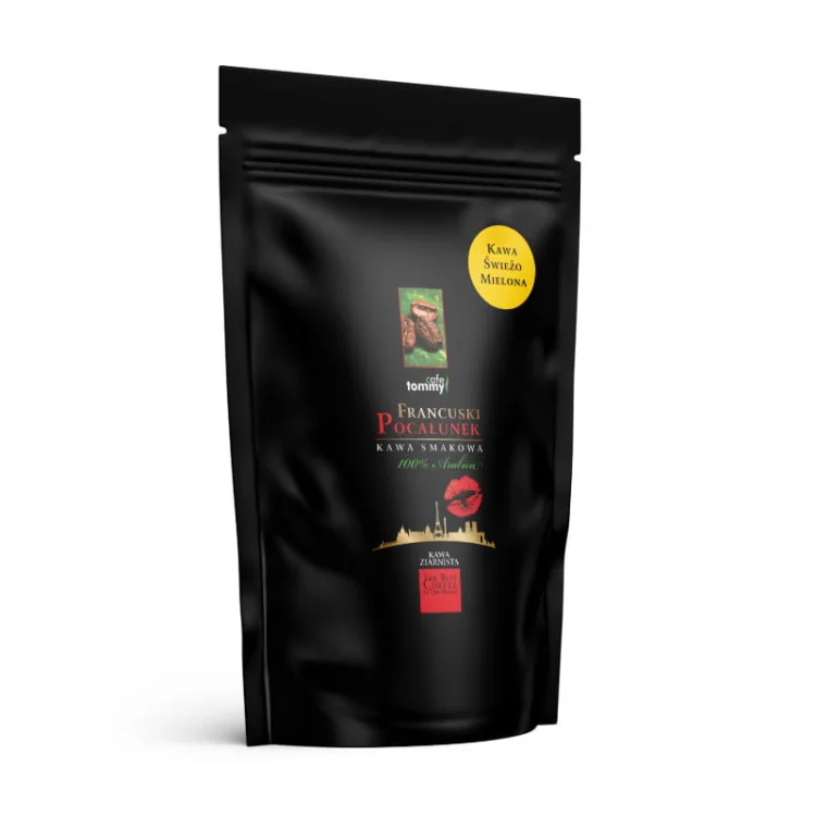 Kawa smakowa Francuski pocałunek 250g mielona Tommy Cafe