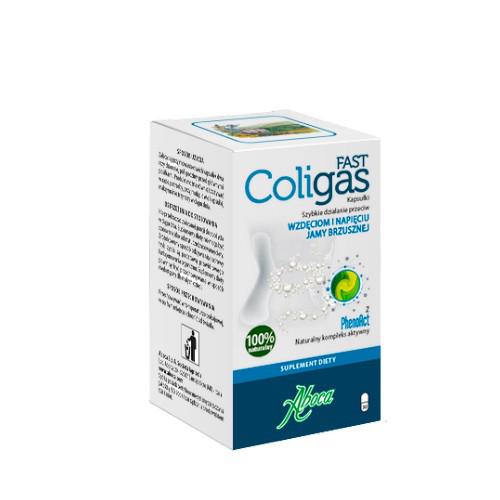 COLIGAS przeciw wzdęciom 30 kaps.Aboca