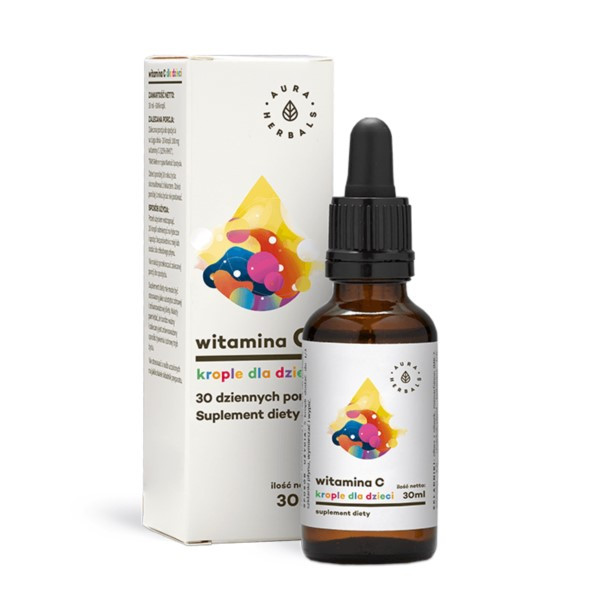 WITAMINA C DLA DZIECI 30ml Aura Herbals
