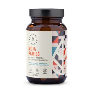 MOJA PAMIĘĆ KONCENTRACJA I SKUPIENIE 60 kaps. Aura Herbals