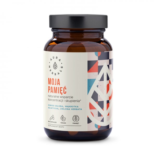 MOJA PAMIĘĆ KONCENTRACJA I SKUPIENIE 60 kaps. Aura Herbals