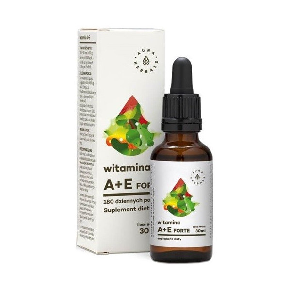 WITAMINA A+E FORTE 30ml Aura Herbals