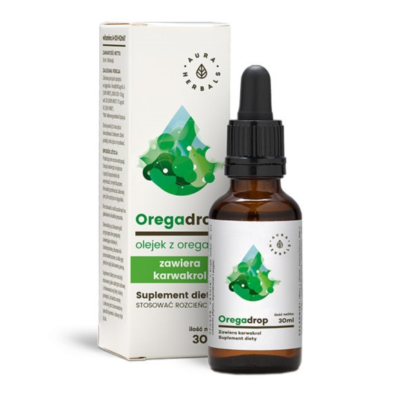 OREGADROP OLEJEK Z OREGANO 30ml Aura Herbals