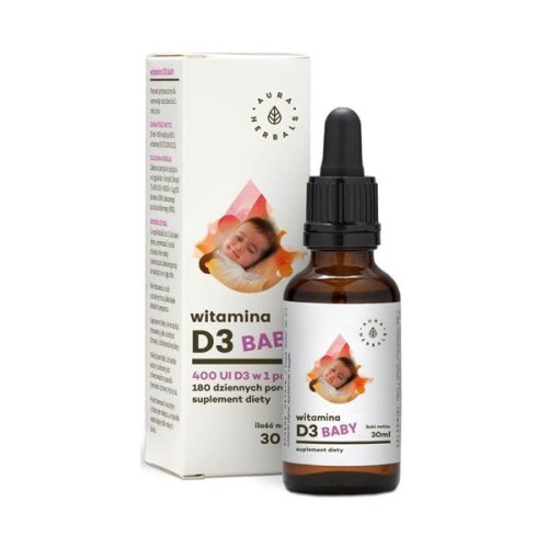WITAMINA D3 BABY 30 ml Aura Herbals