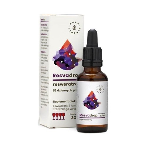RESVADROP RESWERATROL 2,5% 30ml Aura Herbals