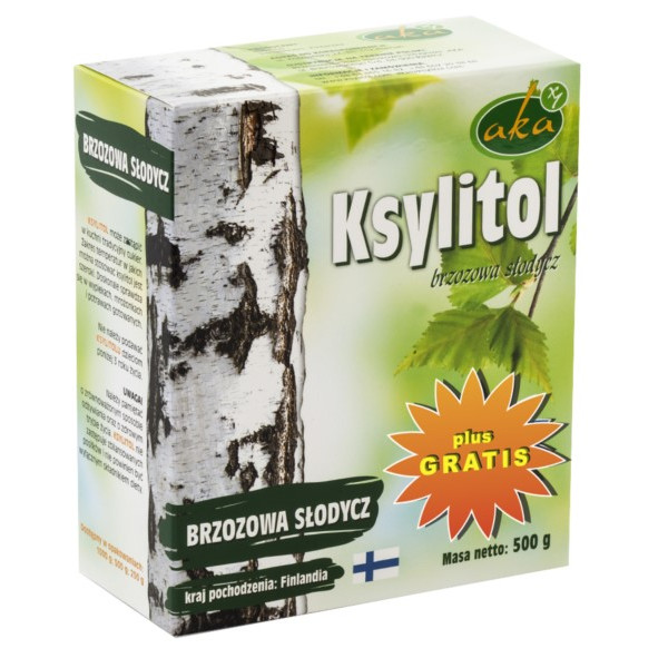 AKA KSYLITOL KRYSTALICZNY 0,5KG