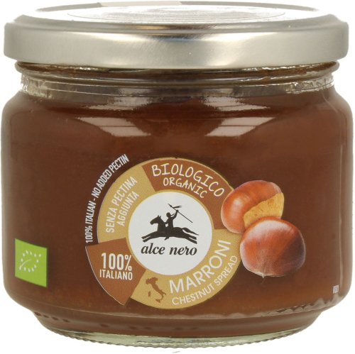 KREM Z KASZTANÓW JADALNYCH BIO 270 g - Alce Nero