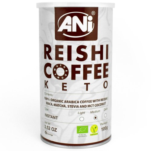 Reishi Coffee  KETO BIO 100 g - ANI kawa rozpuszczalna