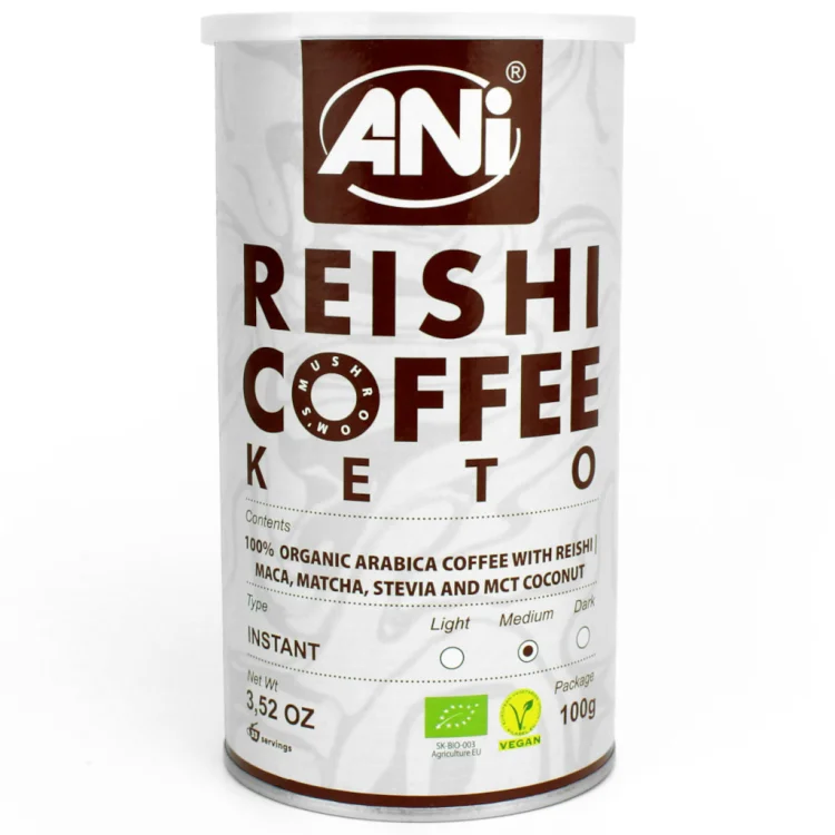 Reishi Coffee  KETO BIO 100 g - ANI kawa rozpuszczalna