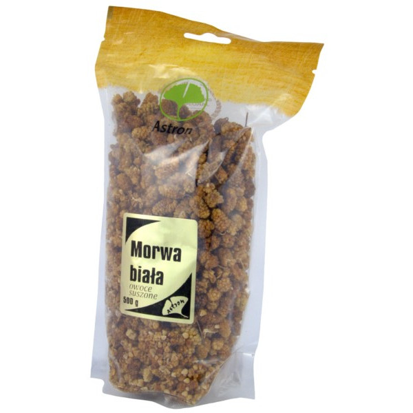 MORWA BIAŁA SUSZONE OWOCE 500g Astron