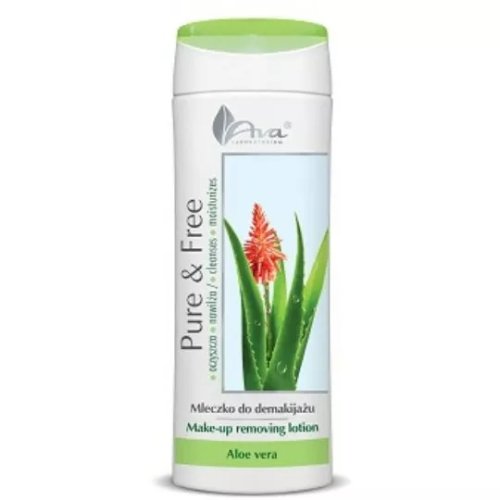 PURE&FREE  ALOE VERA 250 ml - AVA mleczko do demakijażu