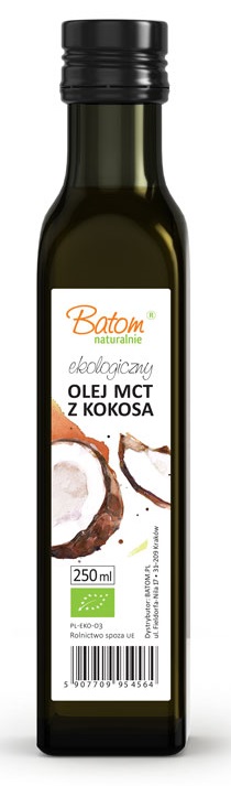 Olej MCT z KOKOSA Bio 250ml Batom