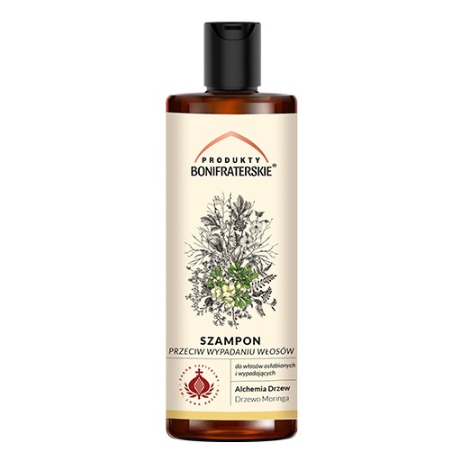 Szampon PRZECIW WYPADANIU WŁOSÓW 200 ml Produkty Bonifraterskie