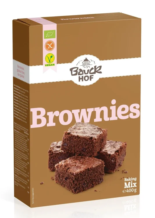 Mieszanka na  BROWNIE  Bio 400 g - Bauck Hof