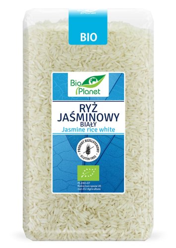 RYŻ JAŚMINOWY biały Bezglutenowy BIO 1 kg - Bio Planet 5