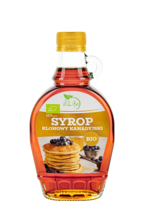SYROP KLONOWY Kanadyjski BIO 250ml Biolife