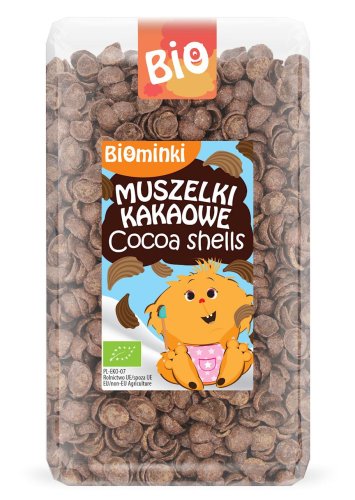 MUSZELKI  KAKAOWE Bio 300g - Biominki