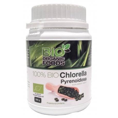CHLORELLA Pyrenoidosa Bio 300 G Bio Organic Foods