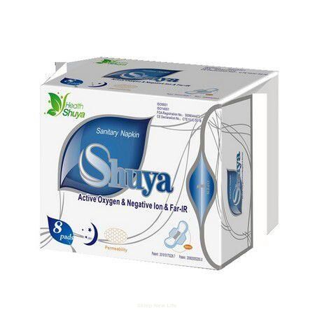 PODPASKI NOCNE ultracienkie Shuya 8 szt Bio Organic Foods