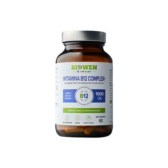 Witamina B12 COMLEX Biowen - 60 kapsułek
