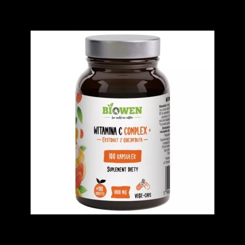 WITAMINA C- COMLEX B6 Biowen - 100 kapsułek