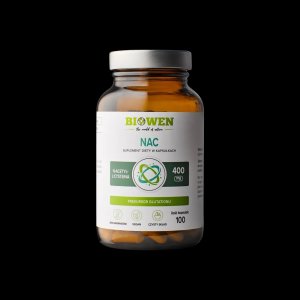 NAC 400 mg Biowen - 100 kapsułek