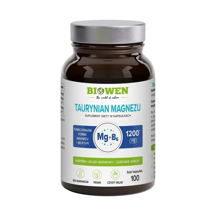 TAURYNIAN MAGNEZU 100 kapsułek - Biowen