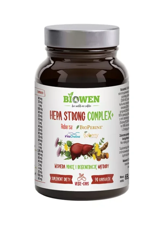 HEPA STRONG COMPLEX Biowen - 90 kapsułek