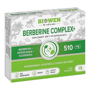 BERBERINE Complex+ Biowen - 15 kapsułek