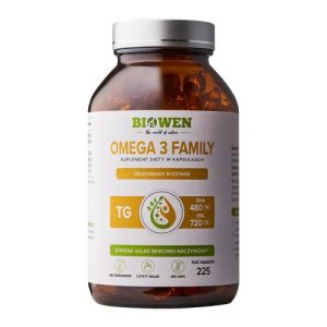 OMEGA 3 FAMILY  Biowen - 90 kapsułek