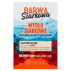 MYDŁO SIARKOWE antytrądzikowe - 100g Barwa