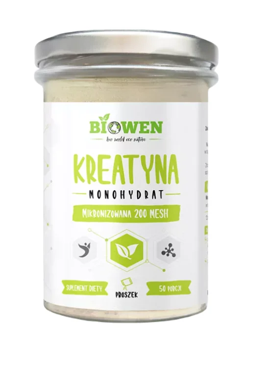 KREATYNA monohydrat proszek 250 g - Biowen
