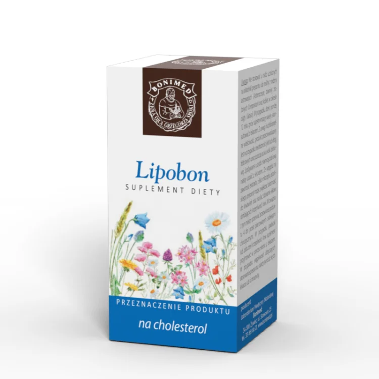 BONIMED LIPOBON 60 KAPSUŁEK - na cholesterol
