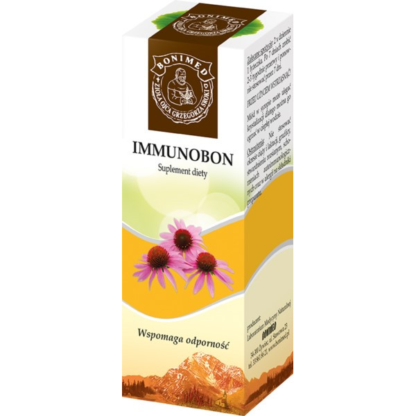 Bonimed IMMUNOBON Syrop Ojca Grzegorza 100ml - wzmacnia odporność