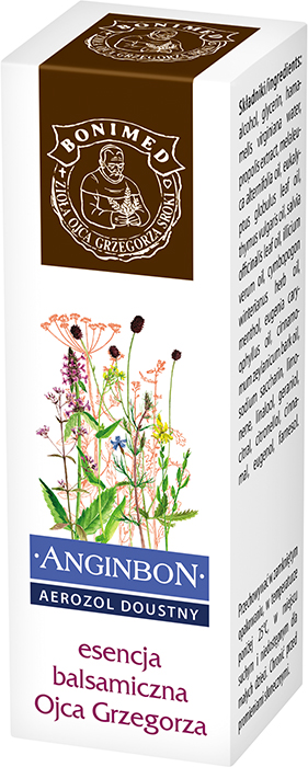 ANGINBON Ojca Grzegorza 9 ml Bonimed - gardło