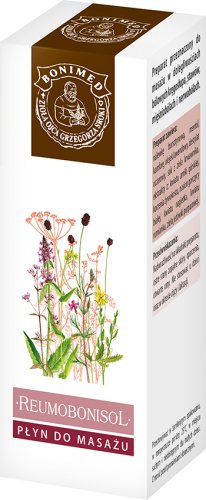 REUMOBONISOL Ojca Grzegorza Płyn do masażu 100g Bonimed - bóle stawów i mięśni