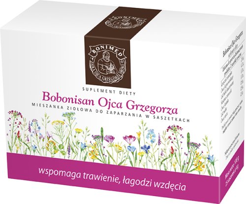 BOBONISAN Ojca Grzegorza 25 sasz. Bonimed - trawienie, wzdęcia