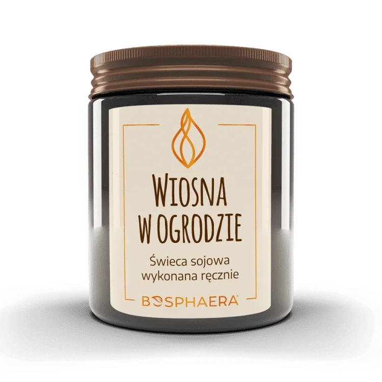 Świeca sojowa WIOSNA W OGRODZIE 190g Bosphaera
