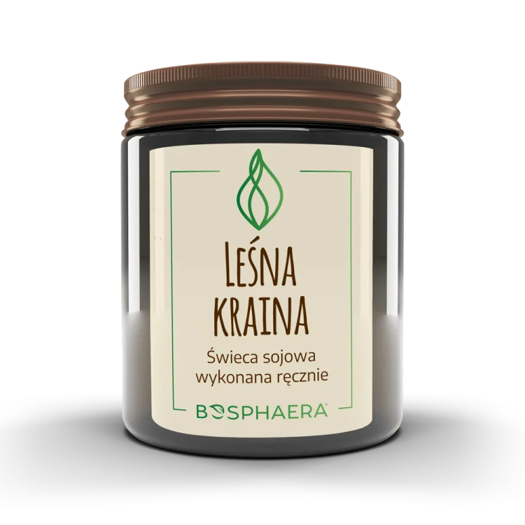 Świeca sojowa LEŚNA KRAINA 190g Bosphaera