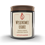 Świeca sojowa WYJĄTKOWEJ OSOBIE 190g Bosphaera
