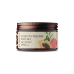 GREJPFRUT i PAPAJA Cukrowy peeling do ciała 200 g - Bosphaera