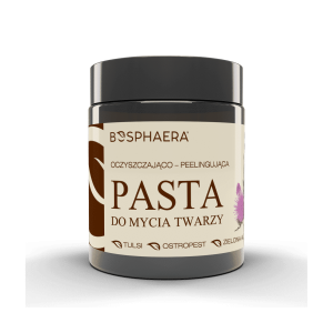 PASTA OCZYSZCZAJĄCO-PEELINGUJĄCA do mycia twarzy 100g Bosphaera