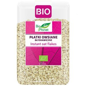 PŁATKI OWSIANE BŁYSKAWICZNE  BIO 600 g - Bio Planet