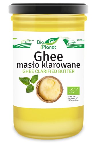 MASŁO KLAROWANE GHEE BIO 425 g (446 ml) - Bio Planet